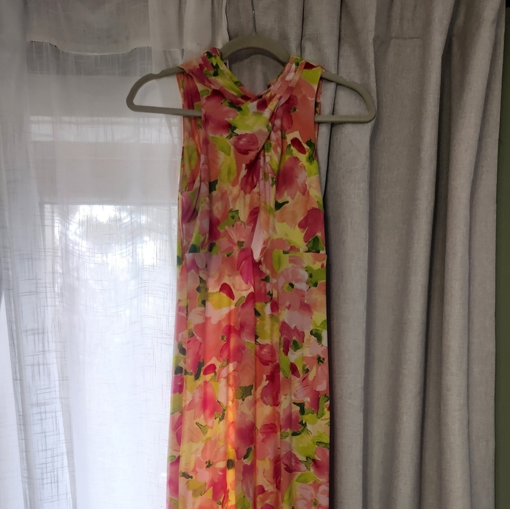 RACHEL Rachel Roy Vibrant Floral Dress